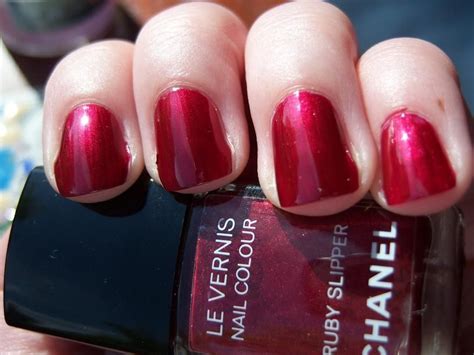 chanel ruby slipper nail polish|CHANEL Ruby Slippers .